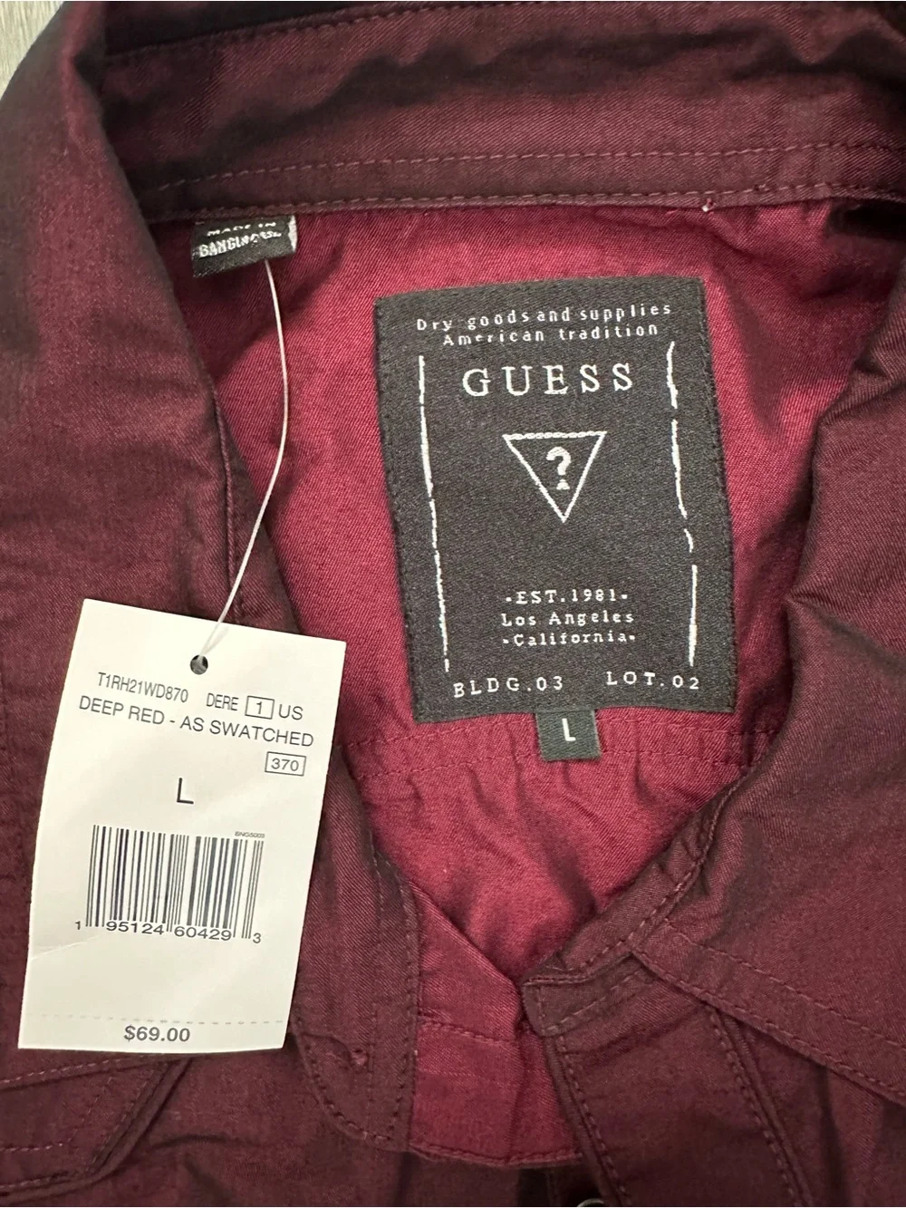 Guess men shirt